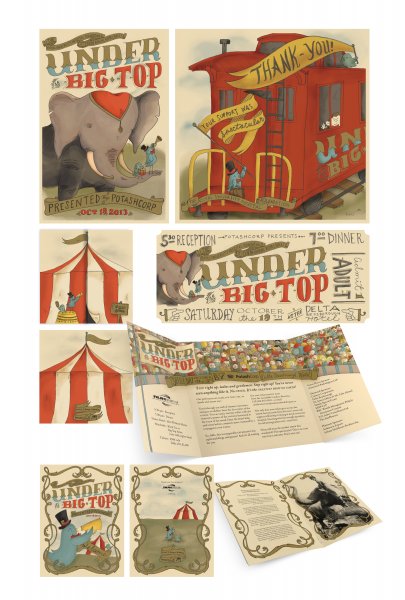 TAP - Under the Big Top – Illustrations